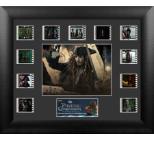 Pirates of the Caribbean On Stranger Tides Framed Film Cell Captain